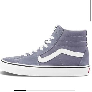 Dusty Blue purple sk8 high vans